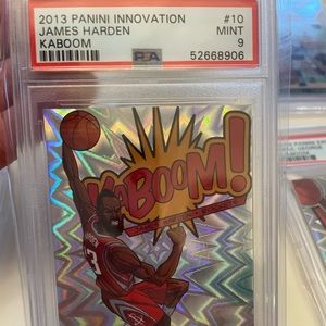 James Harden PSA 9 kaboom